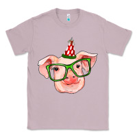 Lilac pig christmas Classic Tee - RanaPortraitStore