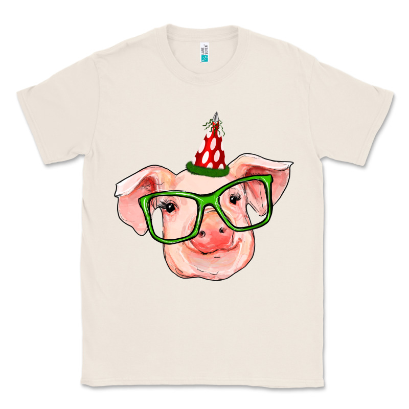 Pig Christmas Classic Tee by RanaPortraitStore | Teevron