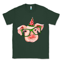 Sports Green pig christmas Classic Tee - RanaPortraitStore