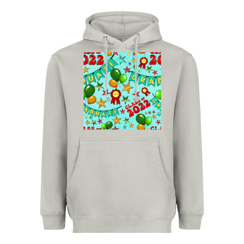 Class Of 2022 Graduation Seamless Pattern Heavyweight Hoodie by BundleAndBundleShop | Teevron
