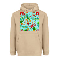 Mushroom class of 2022 graduation seamless pattern Heavyweight Hoodie - BundleAndBundleShop