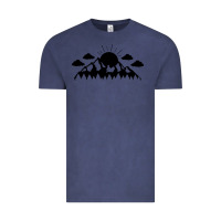 Vintage Denim Mountain Vintage Tee - Unal Design