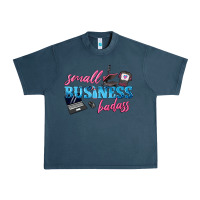 Midnight Navy small business badass Urban Heavy Tee - texasbilliewilder
