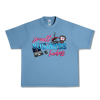 Pebble Blue small business badass Urban Heavy Tee - texasbilliewilder