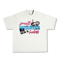 Pistachio small business badass Urban Heavy Tee - texasbilliewilder