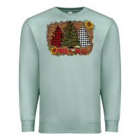 Seafoam merry and bright with tree's Premium Sweatshirt - AdoDesignShop