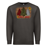 Smoke merry and bright with tree's Premium Sweatshirt - AdoDesignShop