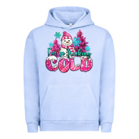 Pigment Grape Ice im so freaking cold pink christmas snowman Urban Hoodie - MaliasSmallBusiness