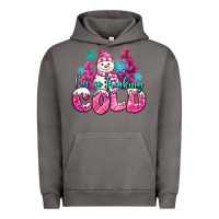 Pigment Tornado im so freaking cold pink christmas snowman Urban Hoodie - MaliasSmallBusiness