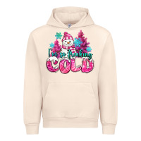 Sandshell im so freaking cold pink christmas snowman Urban Hoodie - MaliasSmallBusiness