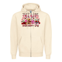 Sandshell just  girl who loves valentines day Zipper Hoodie - RacoonDesign