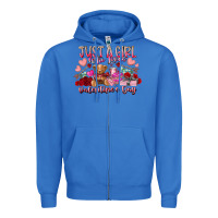 True Royal just  girl who loves valentines day Zipper Hoodie - RacoonDesign