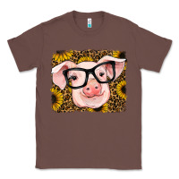 Chestnut sunflowers pig Classic Tee - RanaPortraitStore