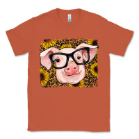 Copper sunflowers pig Classic Tee - RanaPortraitStore