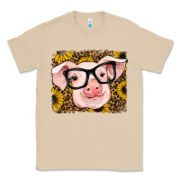 Mushroom sunflowers pig Classic Tee - RanaPortraitStore