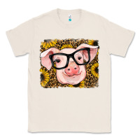 Natural sunflowers pig Classic Tee - RanaPortraitStore