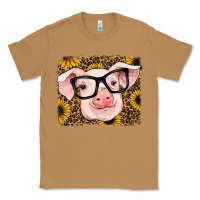 Toasted Coconut sunflowers pig Classic Tee - RanaPortraitStore