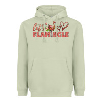 Matcha let's flamingle Heavyweight Hoodie - Artiststas