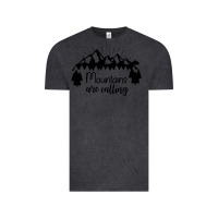 Vintage Black Mountains Vintage Tee - Unal Design