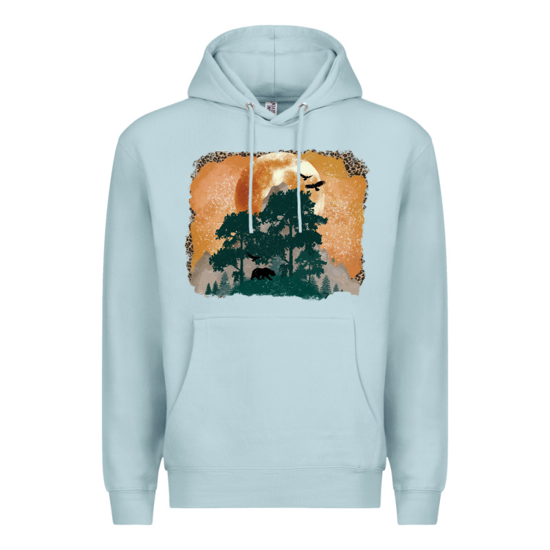 Wilderness Leopard Premium Hoodie by MaliasSmallBusiness | Teevron