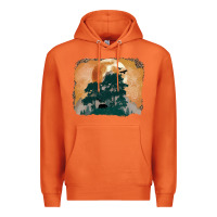 Carrot wilderness leopard Premium Hoodie - MaliasSmallBusiness