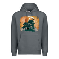 Rock wilderness leopard Premium Hoodie - MaliasSmallBusiness