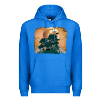 True Royal wilderness leopard Premium Hoodie - MaliasSmallBusiness