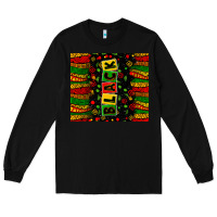 Black black license letters Long Sleeve Tee - Zillion Design Studio