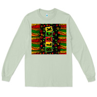Matcha black license letters Long Sleeve Tee - Zillion Design Studio