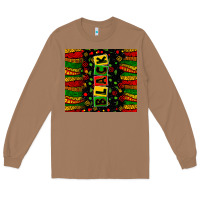 Toasted Coconut black license letters Long Sleeve Tee - Zillion Design Studio