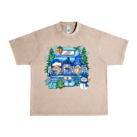 French Oak snowman gnome truck Urban Heavy Tee - Zillion Design Studio