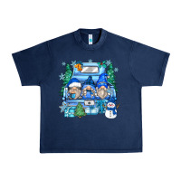 Navy snowman gnome truck Urban Heavy Tee - Zillion Design Studio