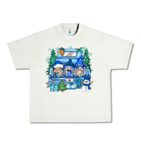 Pistachio snowman gnome truck Urban Heavy Tee - Zillion Design Studio