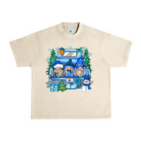 Sandshell snowman gnome truck Urban Heavy Tee - Zillion Design Studio