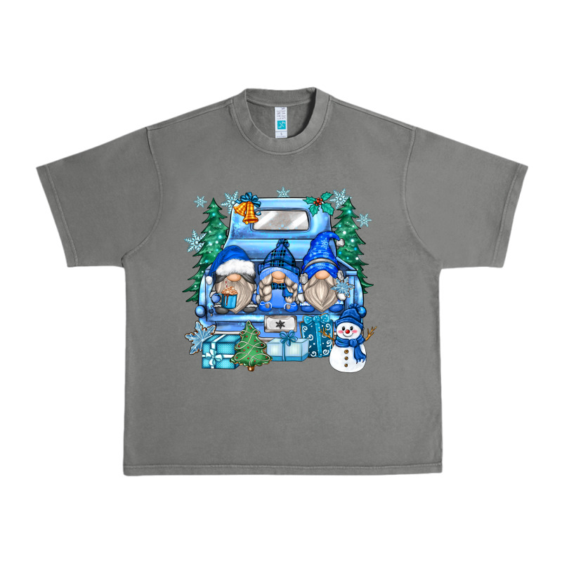 Snowman Gnome Truck Urban Heavy Tee by Zillion Design Studio | Teevron