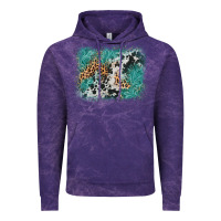 Cloud Purple cowhide turquoise leather background Vintage Hoodie - AdoDesignShop