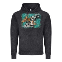 Vintage Black cowhide turquoise leather background Vintage Hoodie - AdoDesignShop
