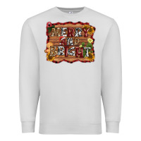 Dove Grey merry and bright Premium Sweatshirt - AdoDesignShop