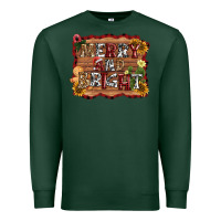 Sports Green merry and bright Premium Sweatshirt - AdoDesignShop