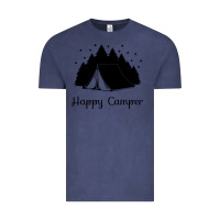 Vintage Denim camping Vintage Tee - Unal Design