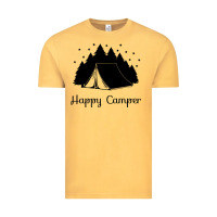 Vintage Mustard camping Vintage Tee - Unal Design