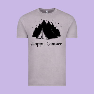 Vintage Tee camping