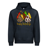 Navy happy holidays with christmas tree Urban Hoodie - MaliasSmallBusiness