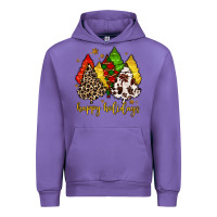 Tulip happy holidays with christmas tree Urban Hoodie - MaliasSmallBusiness