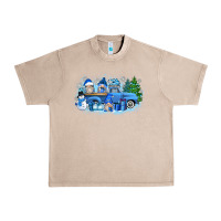 French Oak snow gnome truck Urban Heavy Tee - Zillion Design Studio