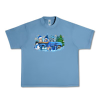 Pebble Blue snow gnome truck Urban Heavy Tee - Zillion Design Studio