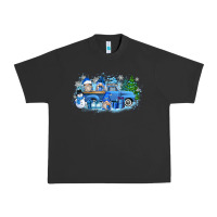 Pigment Black snow gnome truck Urban Heavy Tee - Zillion Design Studio