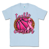 Dusty Blue tackle cancer basketball Classic Tee - texasbilliewilder