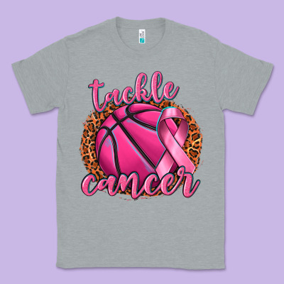 Tackle Cancer Basketball Classic Tee Designed By Texasbilliewilder