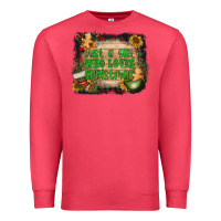 Cardinal just a girl who loves christmas Premium Sweatshirt - AdoDesignShop